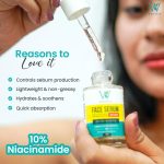 Whizzkin Anti Acne Face Serum | Clarifying Gel-Serum that Tackles Clogged Pores | Formulated with 10% Niacinamide (30 ml) - Image 4
