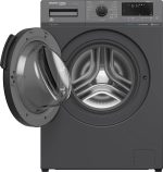 Voltas Beko 7.0kg 5 Star, Inverter, Front Load Washing Machine (WFL7012VTMP, Anthracite), Steam Wash,Stain Expert - Image 2