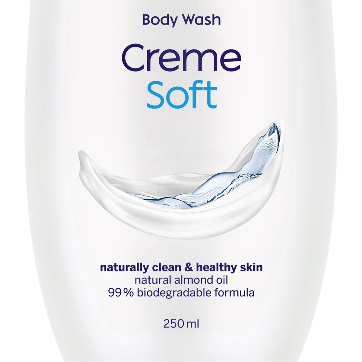 NIVEA Crème Soft 250ml Body Wash| Shower Gel with Natural Almond Oil|Clean, Healthy & Moisturized Skin|Microplastic Free - Image 5