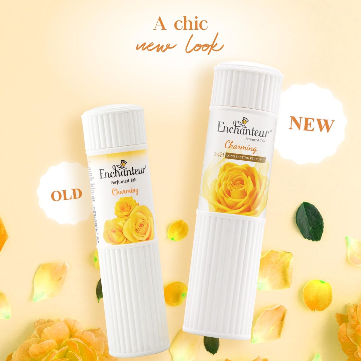 Enchanteur Charming Perfumed Talc Powder for Women, 250g with Roses, Muguets & Cedarwood Extracts, Pack of 1, 250 gms - Image 4