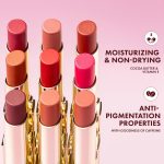 mCaffeine Shades Creamy Matte Kiss Bullet Lipstick | Moisturizing & Lightweight | Comfortable, Non-drying & Long Stay Lipstick | Infused with Cocoa Butter & Vitamin E | Lipstick for Women | 3.5 g - Mauve Velvet - Image 7