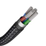 amazon basics Braided Usb Type C To Type C 60W Fast Charging Data Cable For Smartphone (Black 1.2 Meter) - Image 2