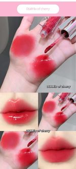 Gege Bear Dazzle Color Double-Headed Lip Glaze | 6 Gorgeous Shades | Matte & Gloss Finishes | Dual-Ended Lipstick and Lip Oil for Women | Moisturizing, Long-Wear Formula | (02# - Naked Peaches, 4g) - Image 7