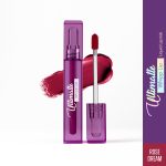 Blue Heaven Ultimatte Whipp Lip Liquid Lipstick Waterproof Infused with Cocoa Butter & Rosehip Oil | Hydrating | Airy Mousse Texture | Soft Matte Finish | Intensely Pigmented | Rose Dream | 3 ML - Image 2