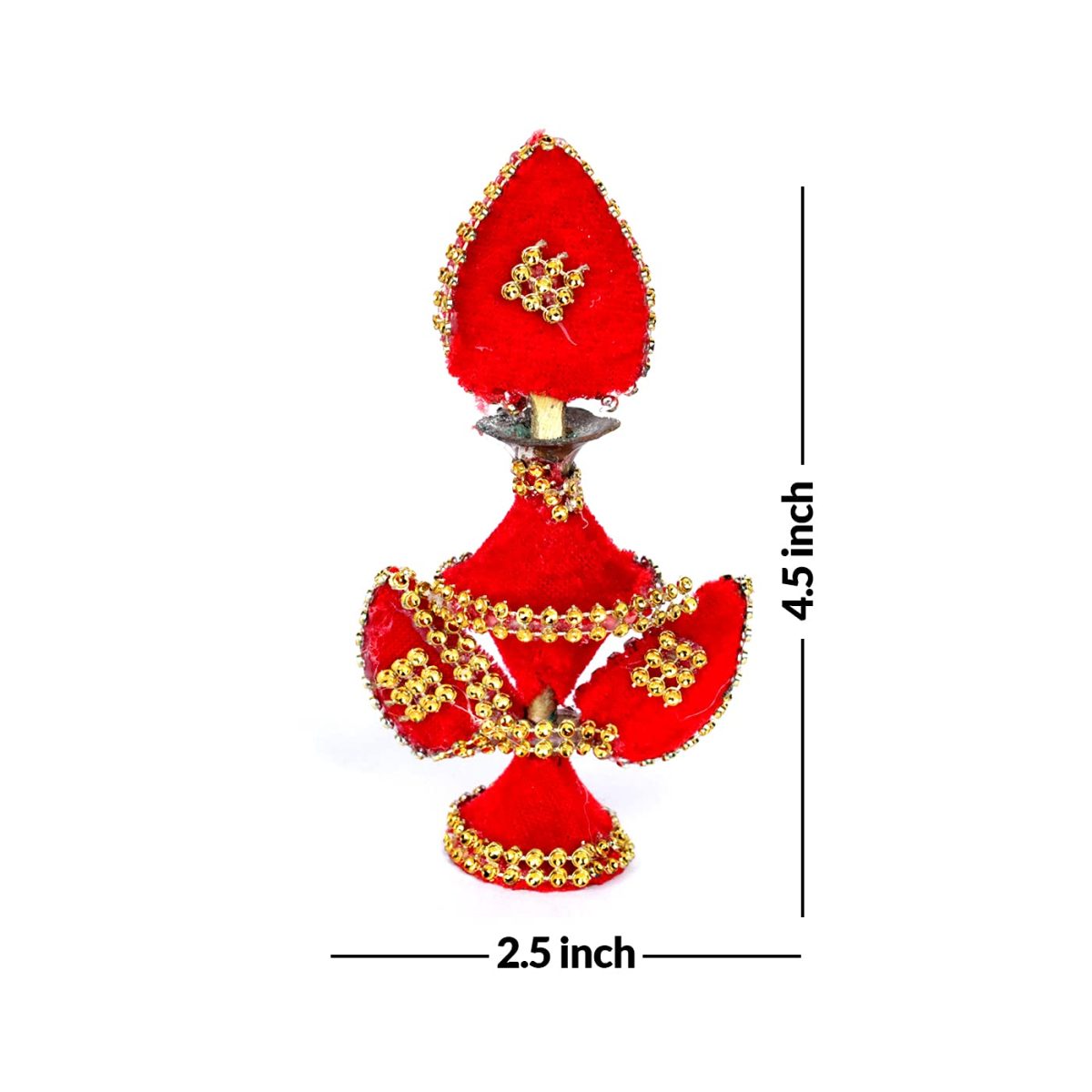 Kabello Eye Makeup Surmadani Holder Girls/Women Decorative Surmedani For Wedding Pack Of 1(Without Surma) - Image 3