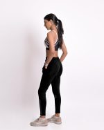 Mehrang Gym wear Mesh Leggings Workout Pants with Side Pockets/Stretchable Tights/Highwaist Sports Fitness Yoga Track Pants for Women & Girls - Image 7
