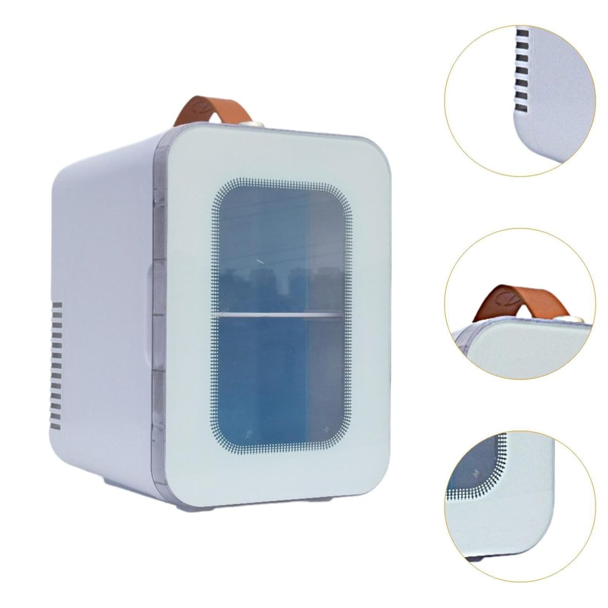 ARTISOUL® Mini Portable Personal Fridge Compact Refrigerator for Cosmetics Dorm Office | Major Appliances | Refrigerators & Freezers | Mini Fridges - Image 6