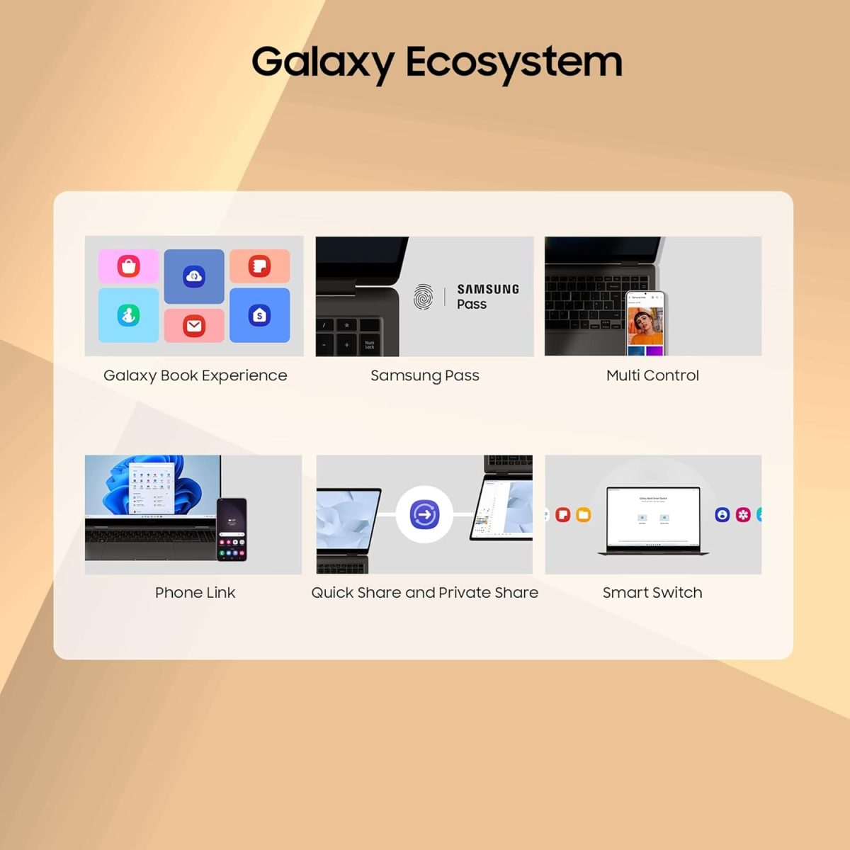Samsung Galaxy Book3 Core i5 13th Gen 1335U - (8 GB/512 GB SSD/Windows 11 Home) Galaxy Book3 Thin and Light Laptop (15.6 Inch, Silver, 1.58 Kg, with MS Office) - Image 6