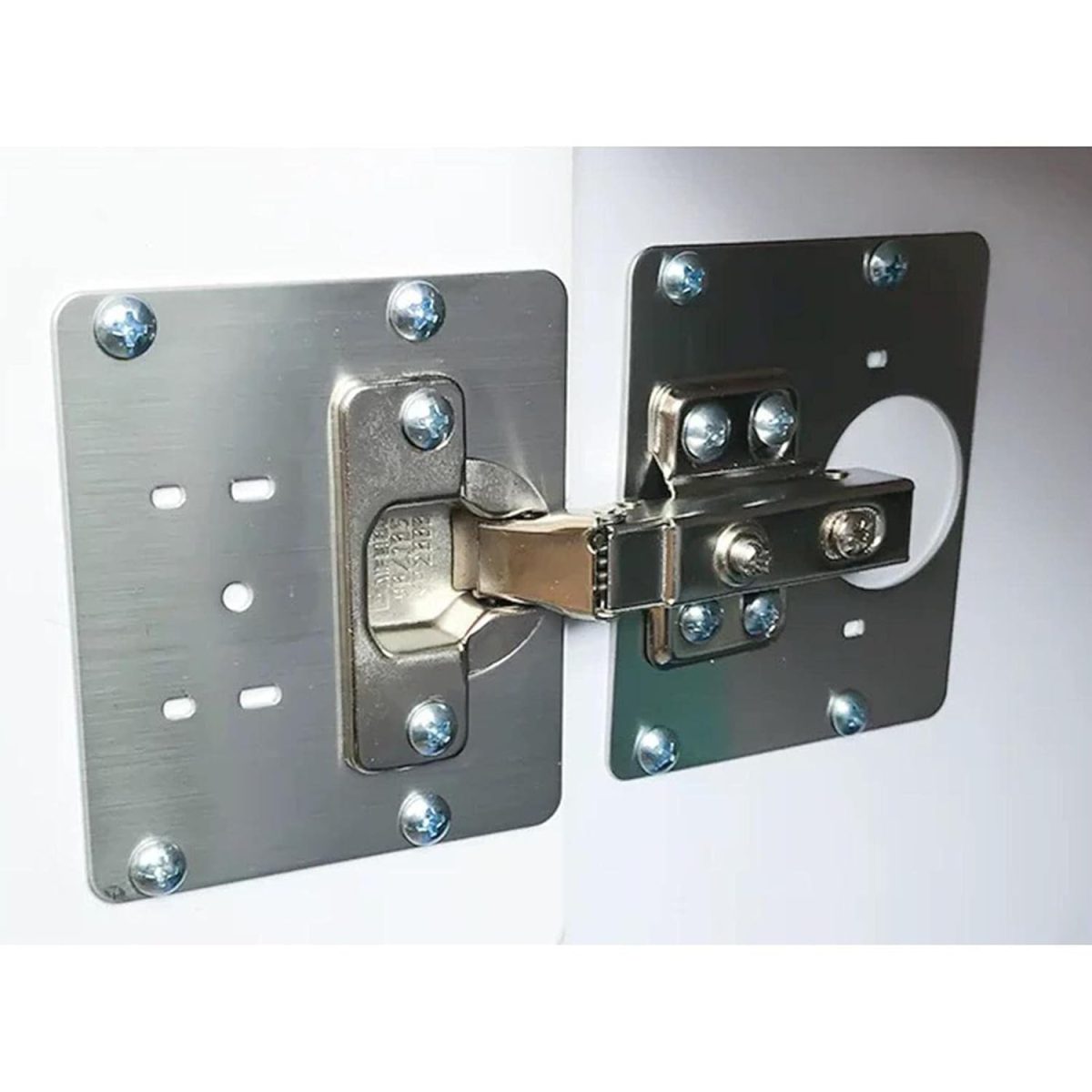 HEAVENGLOW Hinge Repair Plate for Cabinet Furniture Drawer Window Cupboard Repair Tool - Image 2