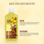 Just Herbs Vitamin C Brightening Body Wash with Lime and Liquorice for Men & Women | Hydrates Skin, Reduces Hyperpigmentation & Maintains pH Level | Suits All Skin Types- 300 ml - Image 4