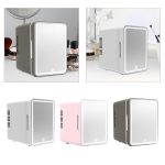 ARTISOUL® Mini Small Fridge 4L with Light Mini Refrigerator for Dorm Room Home Bedroom White | Major Appliances | Refrigerators & Freezers | Mini Fridges - Image 7