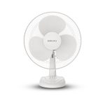 Bajaj Frore Neo Table Fan 400 MM | Table Fans For Home & Office | Aerodynamically Balanced Blades | 100% Copper Motor | High Air Delivery | 3-Speed Control | 2-Yrs Warranty 【White】