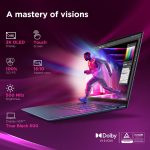 Lenovo Yoga Slim 7 Snapdragon X Elite X1E Built in-AI with Copilot+ 14"(35.5cm) 3K OLED 500Nits Touchscreen Laptop (32GB/1TB SSD/90Hz/Qualcomm NPU 45TOPS/Win11/MSO/1Yr ADP Free/Grey/1.4Kg), 83ED003BIN - Image 4