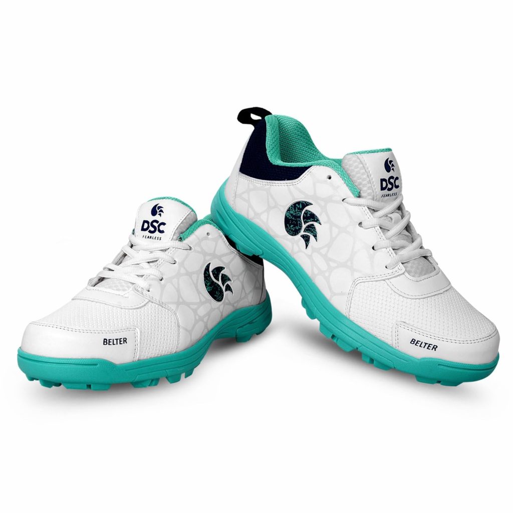 DSC Belter Cricket Shoes, Size-10,Sea Green