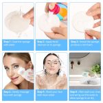 Natural Facial Cleansing Sponges- 20 Count Compressed Facial Sponges Cellulose Reusable Soft Cosmetic Esponjas para Faciales for Professional Makeup Removal, Facials Spa, Exfoliator, Skin Massage - Image 6