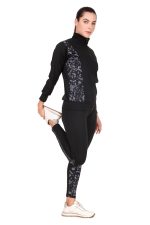 Benzos Women's Body Fitted Gym Running Sports Track Suit | Regular Casual Fit | Track Suit for Girls & Women | Fabric - Polyester - Image 3