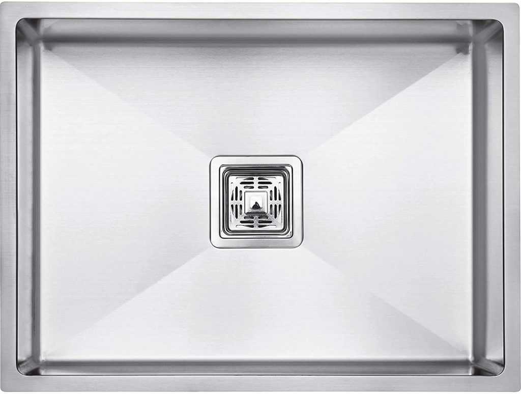 CROCODILE 304 GRADE 24"x18"x10" Kitchen Sink, Satin Finish