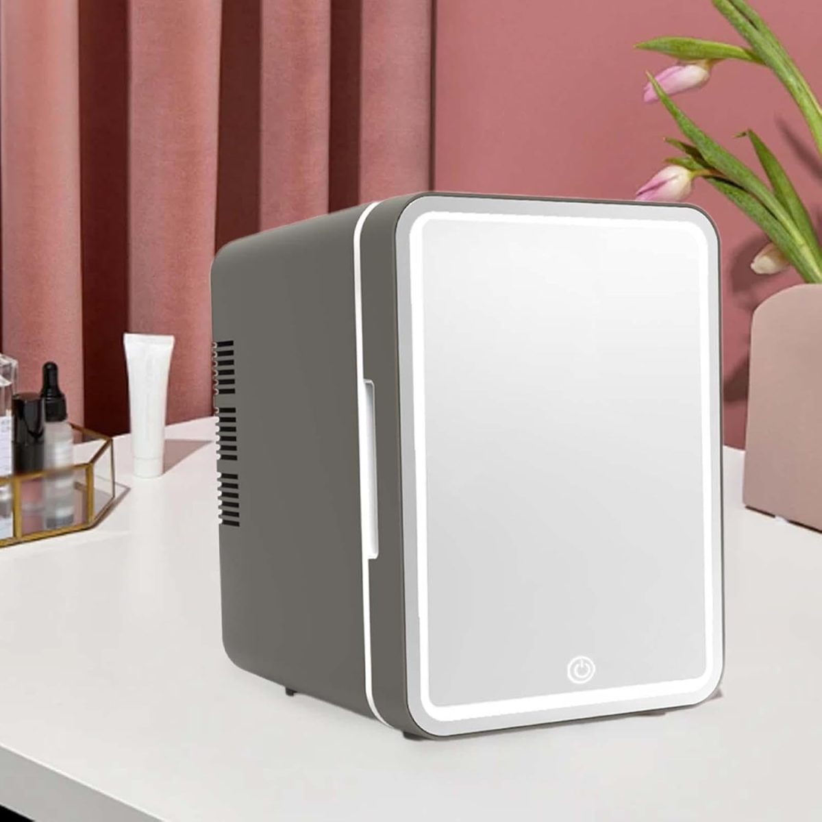ARTISOUL® Mini Fridge 4L Multifunction Food Portable Cooling for Home Dorm Room Office Gray | Major Appliances | Refrigerators & Freezers | Mini Fridges - Image 7