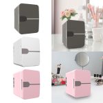ARTISOUL® Mini Fridge 4L Food Multipurpose Mini Personal Fridge for Car Home Dorm Room Gray | Major Appliances | Refrigerators & Freezers | Mini Fridges - Image 2