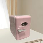 ATORSE Skincare Fridge Single Door 4L Mini Fridge for Skincare Beauty Makeup Office Pink - Image 7