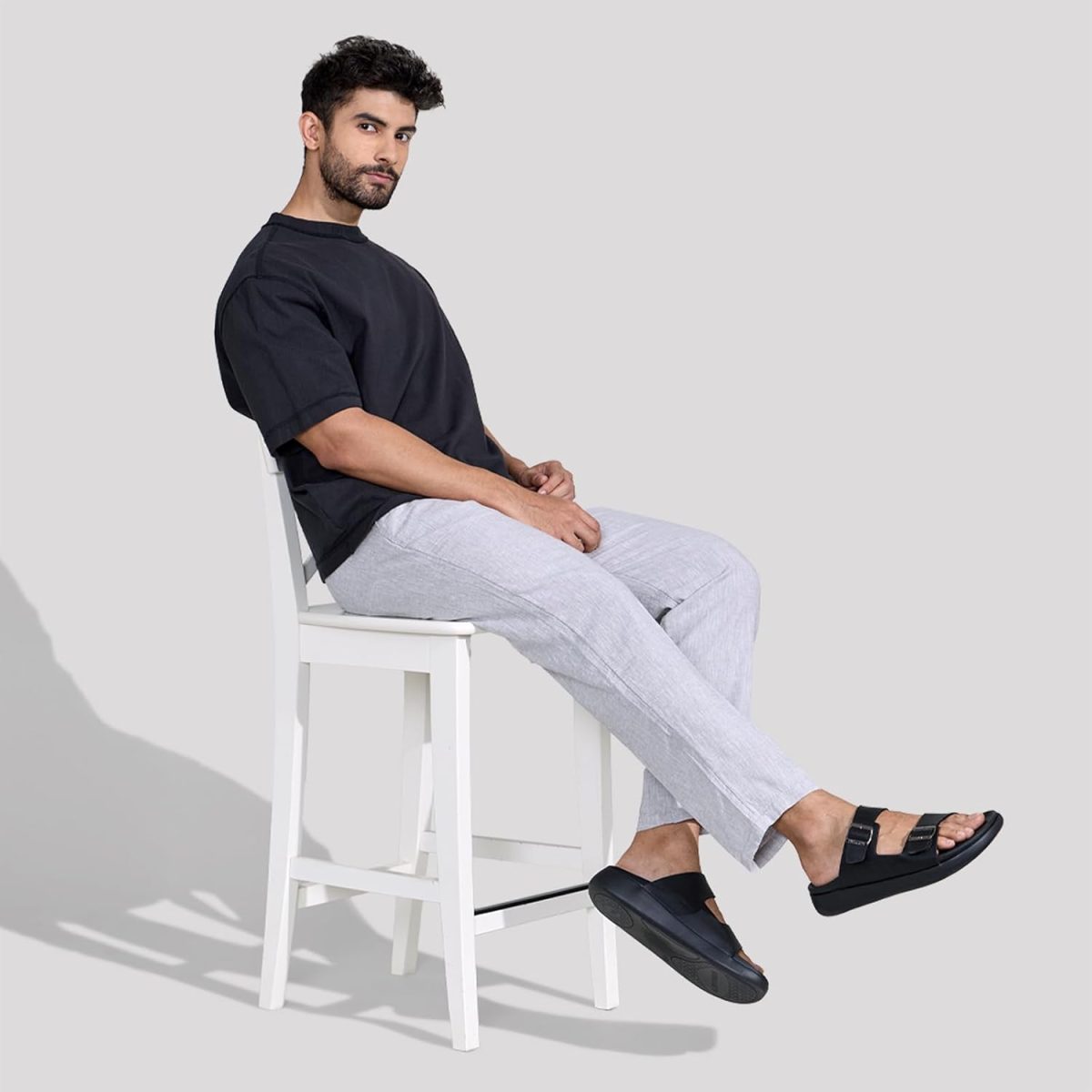 Neeman's PureWhoosh Flow Sandals for Men | Double-Buckle Comfort | Lightweight, Flexible & Stylish Everyday Wear - Image 4