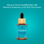 PILGRIM Korean 0.5% Retinol & 1% Hyaluronic Acid Lift & Firm Anti Aging Serum | Retinol serum for face| Reduce Fine Lines & Wrinkles|For Men & Women |All Skin Types|30ml - Image 2