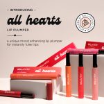 BELLAVITA All Hearts Lip Plumper | Hydrating Plumping Gloss | Natural Tint & Shine | BellaMood Tech | Paraben Free Lip Gloss | Love Struck | 1.2g - Image 8
