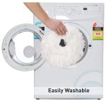 Spin Mop Stick for Floor Cleaning Without Bucket with Removable Microfiber Refill & 42 Inch Extendable Handle Rod.Replace Old Pocha with Easy Mopping Cleaner for Home, Kitchen,(Multicolor) - Image 7