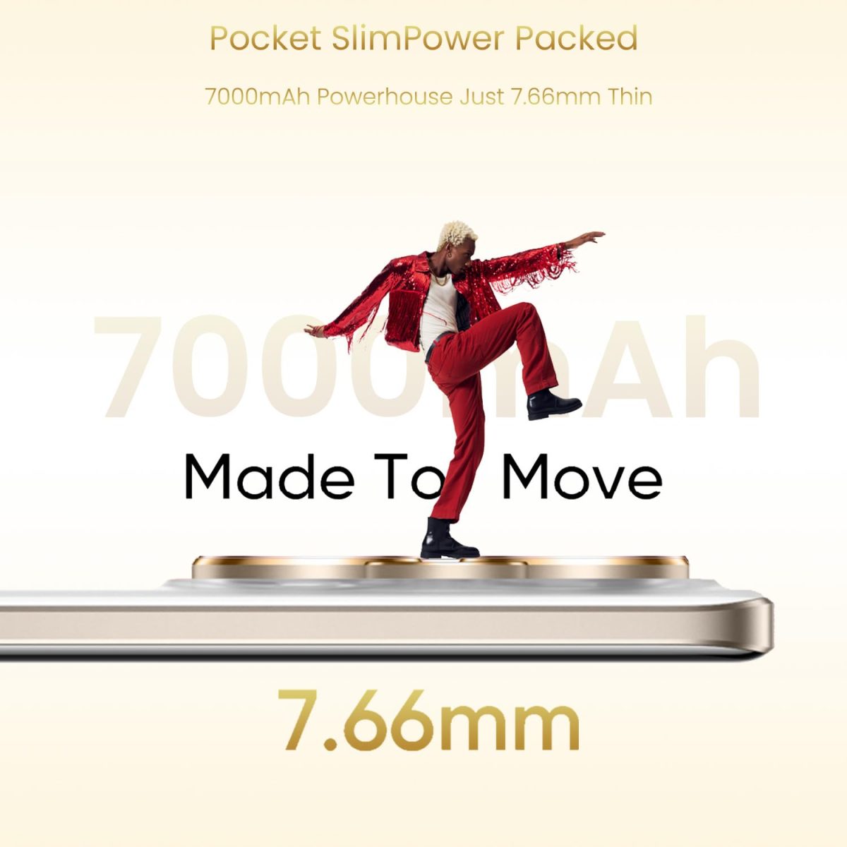 realme 15 5G Smartphone 8+256GB Silver,144Hz HyperGlow 4D Curve Display,7000mAh Battery,80W SuperVOOC,Dual 50MP 4K Cameras,Dimensity 7300+ Chipset,IP69 - Image 7