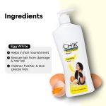 Chik Protein Solution Hairfall Prevent Shampoo, With Goodness Of Egg White, For Thick And Healthier Hair (340ml) - Image 3