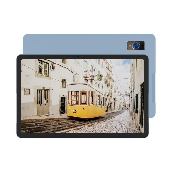 DOMO Slate SLP16 10.5- inch 2000 x 1200 LCD 4G Calling Tablet PC, Volte, Dual SIM Slots, 4 Speakers 8GB RAM, 128GB Storage, 1TB Expandable, Octa Core CPU, GPS, Bluetooth [Blue]