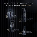 TRESemmé Silk Press Pre-Wash Treatment Ampoules, 4 x 15ml | Heatless Hair Straightening Treatment with Amino Peptides - Image 7