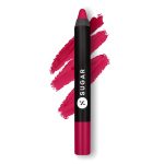 SUGAR Cosmetics Matte as Hell Crayon Lipsticks for Women | Lasts Up To 8+ Hours | Lip Crayon with Sharpener | 2.8gm - 22 Donna Pinciotti