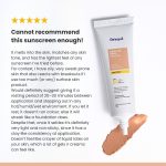 RE' EQUIL Sheer Zinc Tinted Sunscreen, 100% Mineral-Based Sunscreen UVA, UBV, & IR Protection, Water Resistant With SPF 50 PA+++ For All Skin Types, 50g - Image 8