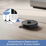 Verilux® Replacement Accessories for Ecovacs Deebot Y1/Y1 Pro/Y1plus Robot Vacuum Deebot Y1/Y1 Pro/Y1plus Replacement Filtration Nets Sweeping Brushes for Deebot Y1/Y1 Pro/Y1plus - Image 7