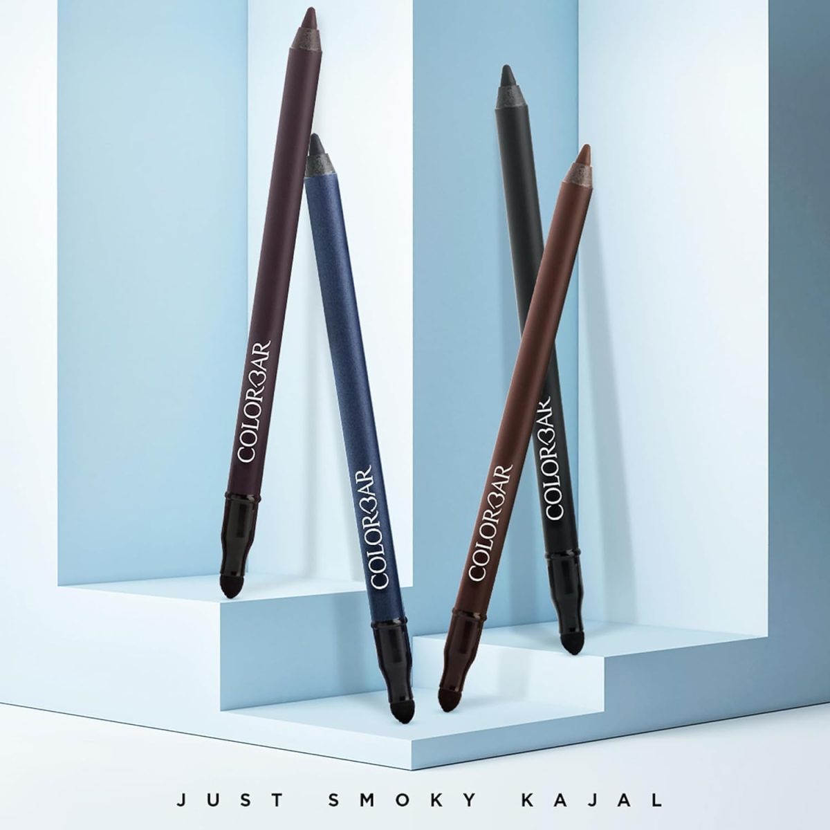COLOUR BAR PREMIUM Just Smoky Kajal, Just Black, 1.2g | Waterproof & Smudge proof | Soft & Velvety texture | Long lasting Kajal-SH7711 - Image 2