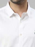 Thomas Scott Men's | Solid | Full Sleeve | Slim Fit | Cotton Blend | Spread Collar | Casual Shirt - Image 5