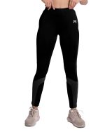 Mehrang Gym wear Mesh Leggings Workout Pants with Side Pockets/Stretchable Tights/Highwaist Sports Fitness Yoga Track Pants for Women & Girls