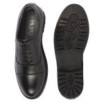 FAUSTO Men's Genuine Leather Formal Office Comfort Broad Feet Oxford Lace Up Shoes - Image 6