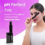 PH - Color Changing Black to Pink Sheer Tint, Lipstick for Dusky Skin Tone, Matte Lipstick Waterproof, Long Lasting, Non-Transfer, Smudge-Proof - Image 2