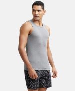 Jockey ZN14 Men's Super Combed Cotton Rib Square Neck Sleeveless Vest - Image 2