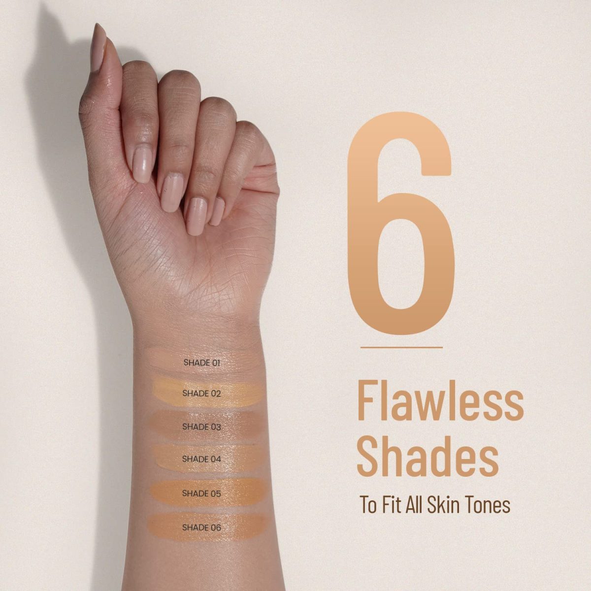Swiss Beauty Full coverage Foundation Studio Finish, Face Makeup, Shade- Ivory Rose, 30ml - Image 6