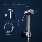 Hindware Italian Collection Health Faucet for Bathroom | Made of ABS | Comes with 1.2-Meter Stainless Steel Tube | Element | 1-Year Manufacturer Warranty - Image 5