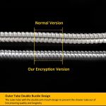 ALTON ALT2041, SS-304 Grade, 1 Meter Flexible Shower Hose Pipe (Chrome) - Image 4