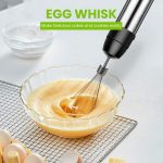INALSA Hand Blender 1500 W|Silent DC Copper Motor|European Stepless Variable Speed Design| X.Large 1L Chopper|Unique Potato Masher| Detachable| Stainless Steel-Robot INOX 1500 StepUp - Image 4