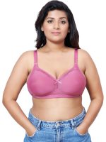 PLUMBURY Women's Lightly Padded Plus Size Everyday Bra,Black,Size 40B-44B - Image 7