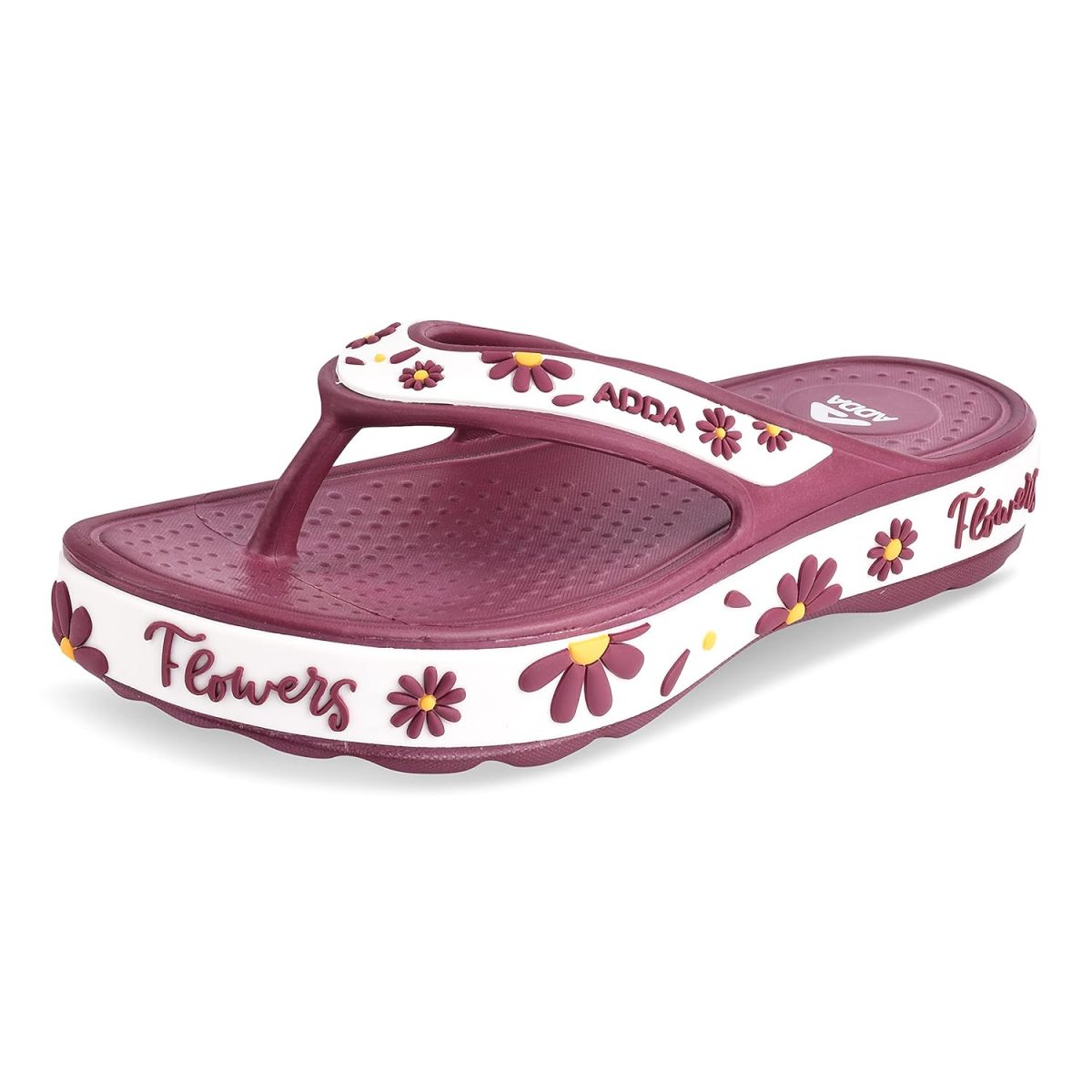 ADDA MYTIME-2 || Durable & Comfortable || 2D EVA Sole|| Antiskid || Lightweight || Fashionable || Super Soft || Outdoor Slipper || Slipper for Women - Image 4