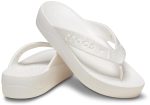 Crocs Women Baya Platform Flip Whi Croslite Flip | 208395-100 | - Image 3