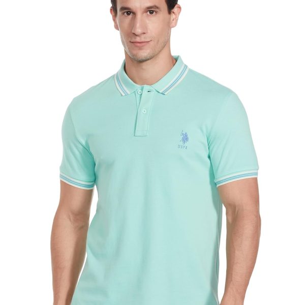 U. S. POLO ASSN. Men's Solid Slim Fit Polo Shirt