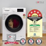 HAFELE AMARA 9 kg 5 Star, Premium Fully Automatic Front-Load washing machine engineered using German technology, comes with Steam Shield and Hexa Wash Design - Image 9